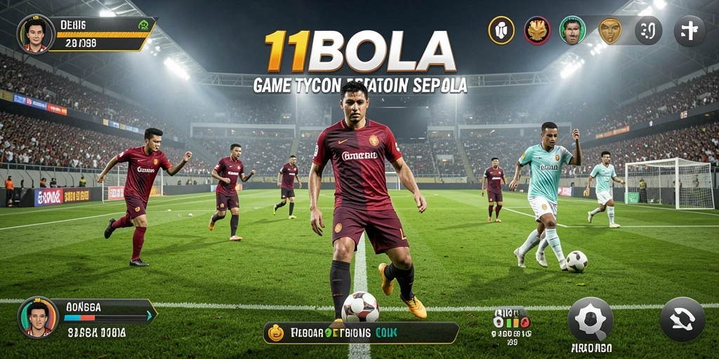 Tampilan gameplay <strong>11BOLA</strong> yang menarik dan interaktif.
