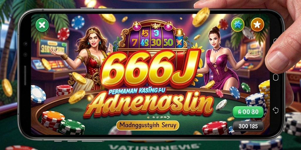 Tampilan menawan dari permainan Kasino di 666J.