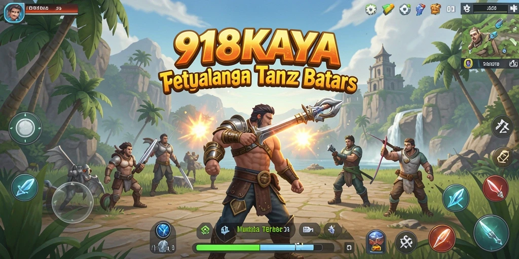Tangkapan layar gameplay Open World menampilkan aksi mendebarkan di 918KAYA.