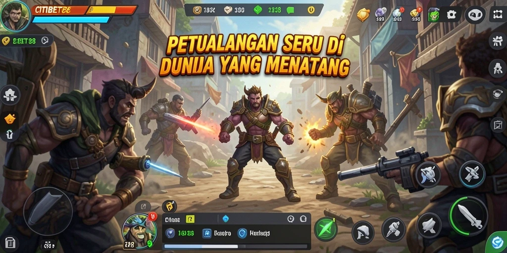 Tampilan gameplay <strong>CITIBET88</strong> yang menegangkan dengan grafik yang menawan.