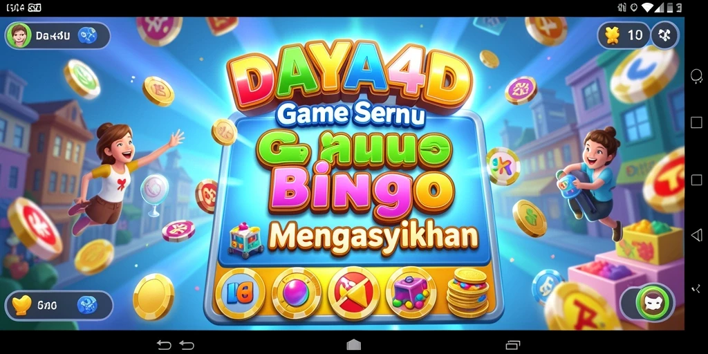 Tampilan gameplay Bingo yang seru dan interaktif di DAYA4D.