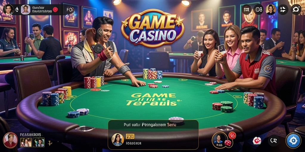Gameplay F08 yang seru di Live Casino dengan dealer profesional.