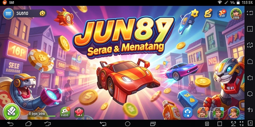 Gameplay seru dan menantang di JUN88.