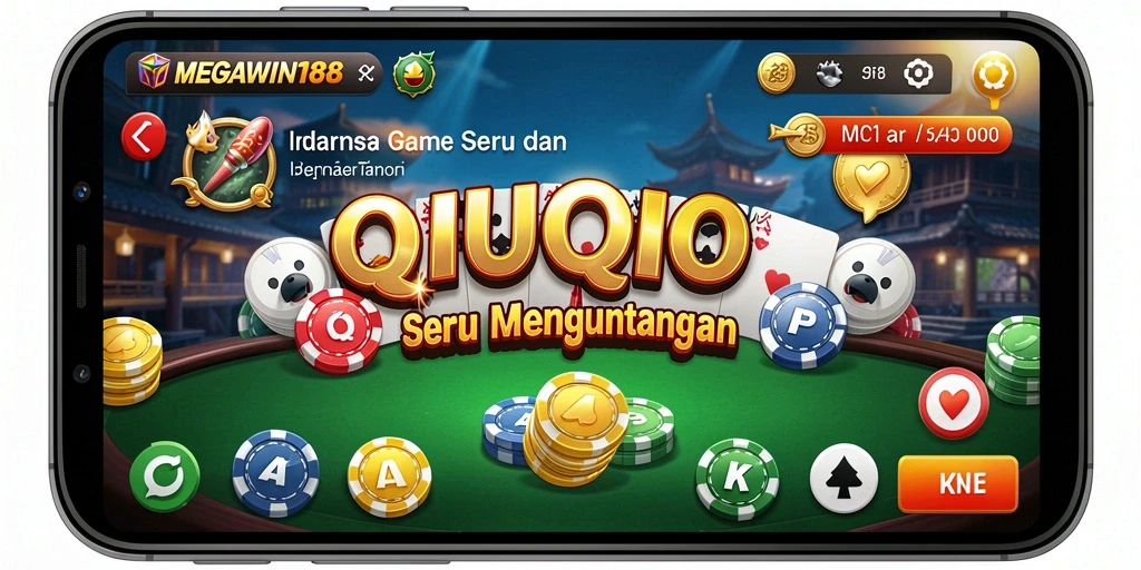 Tampilan gameplay QiuQiu yang menarik di MEGAWIN188.