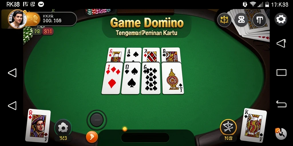 Gameplay seru dan menantang dalam RK88 Domino.