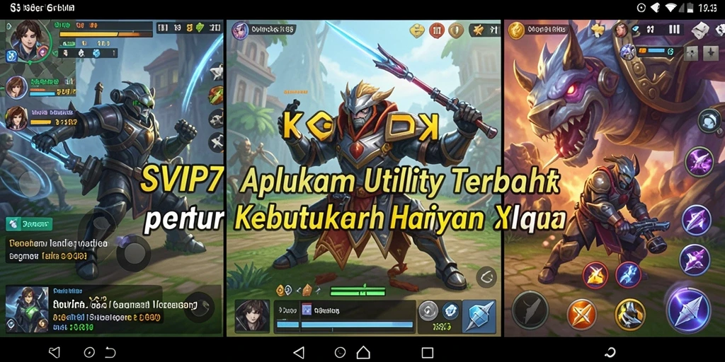 Tampilan antarmuka aplikasi SVIP7 yang intuitif dan menarik.